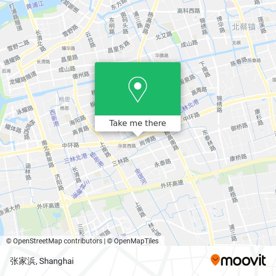 张家浜 map