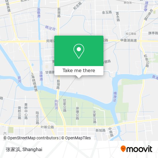 张家浜 map