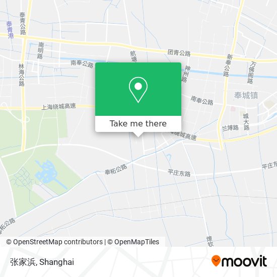 张家浜 map