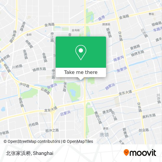 北张家浜桥 map