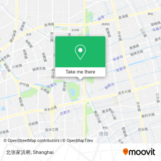 北张家浜桥 map