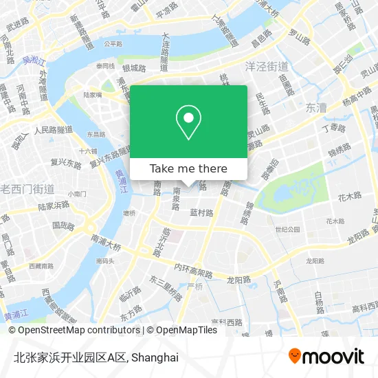 北张家浜开业园区A区 map