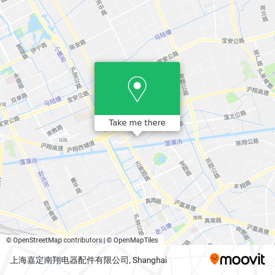 上海嘉定南翔电器配件有限公司 map