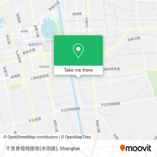 千里香馄饨面馆(水琪路) map