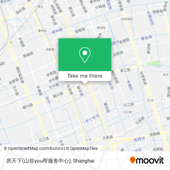 房天下(山谷you帮服务中心) map