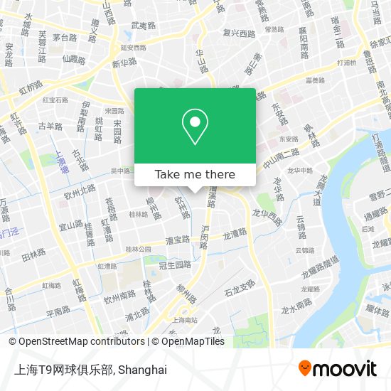 上海T9网球俱乐部 map
