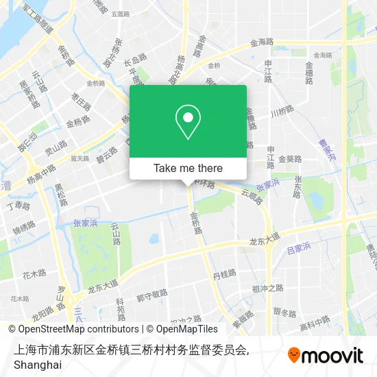 上海市浦东新区金桥镇三桥村村务监督委员会 map