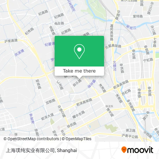 上海璞纯实业有限公司 map