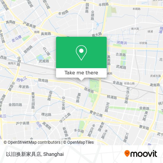 以旧换新家具店 map