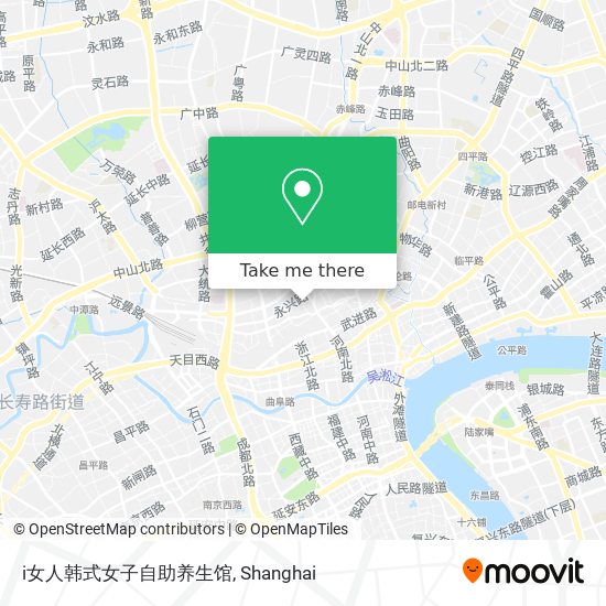 i女人韩式女子自助养生馆 map