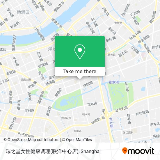 瑞之堂女性健康调理(联洋中心店) map
