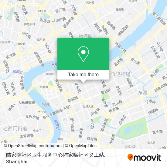 陆家嘴社区卫生服务中心陆家嘴社区义工站 map