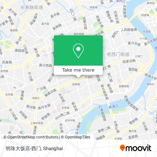 明珠大饭店-西门 map
