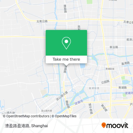 漕盈路盈港路 map