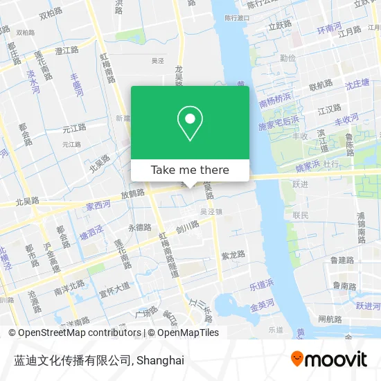 蓝迪文化传播有限公司 map
