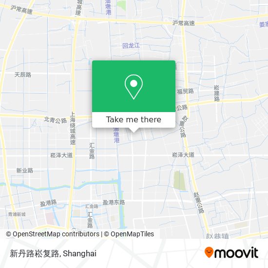 新丹路崧复路 map