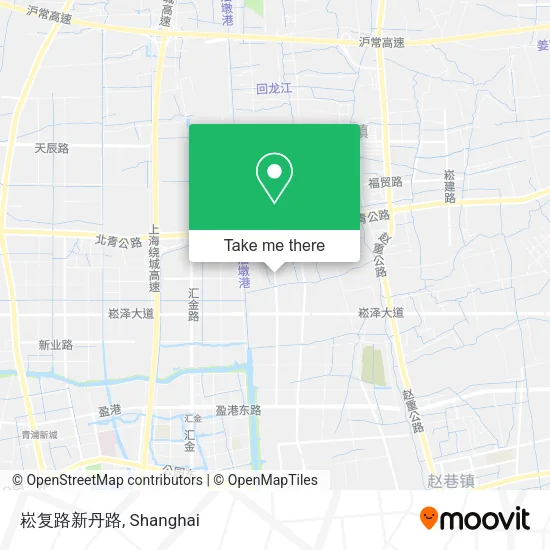 崧复路新丹路 map