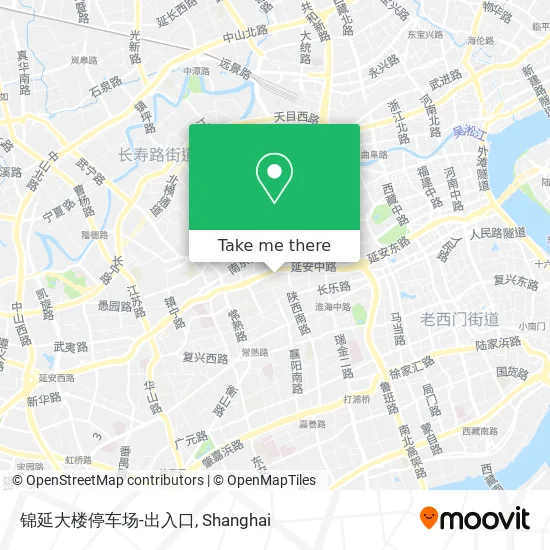 锦延大楼停车场-出入口 map