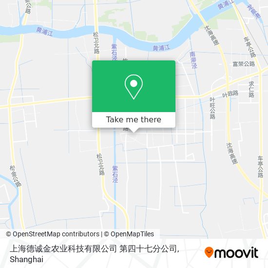 上海德诚金农业科技有限公司 第四十七分公司 map