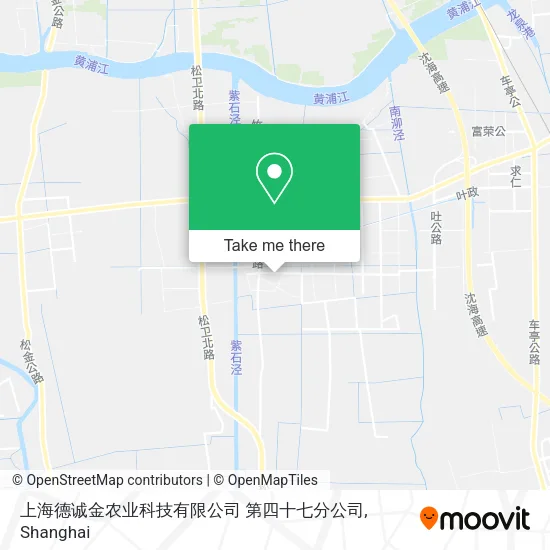 上海德诚金农业科技有限公司 第四十七分公司 map