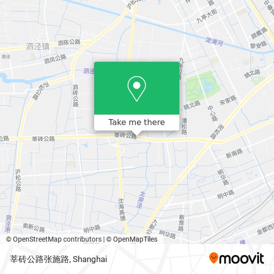 莘砖公路张施路 map