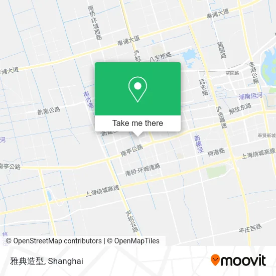雅典造型 map