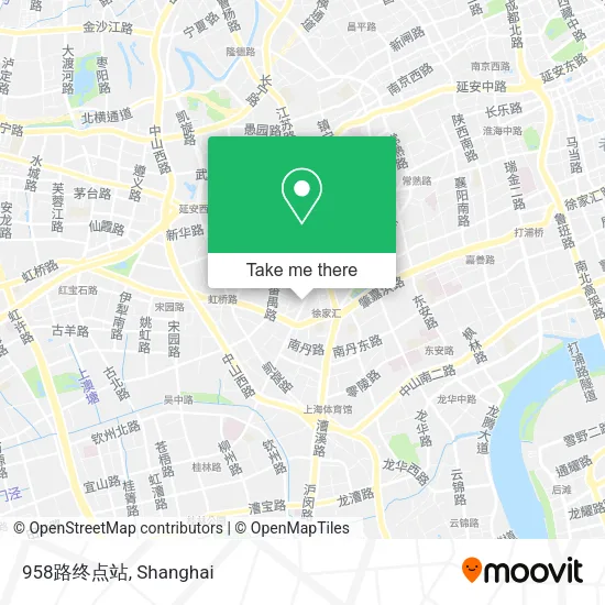 958路终点站 map