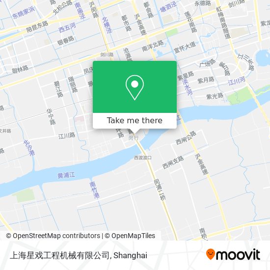 上海星戏工程机械有限公司 map