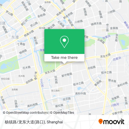 杨镇路/龙东大道(路口) map