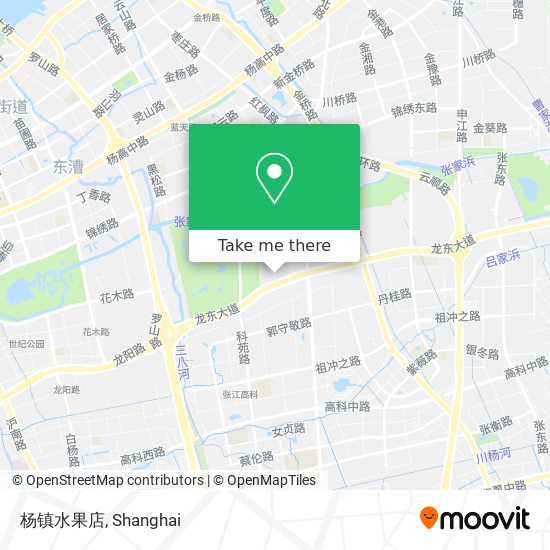 杨镇水果店 map