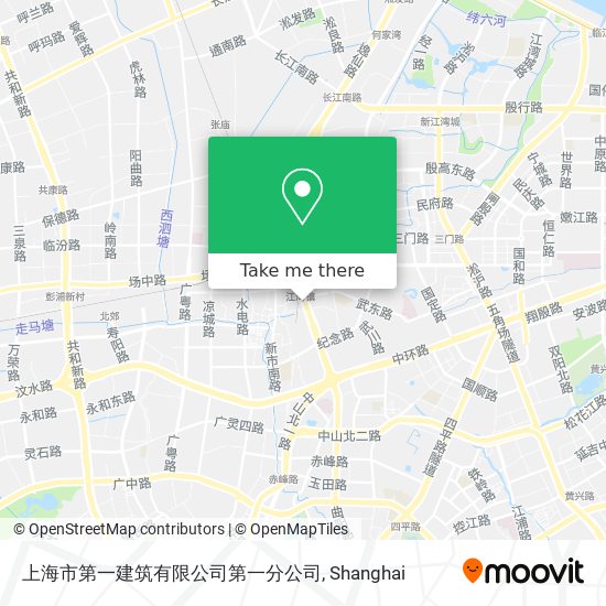 上海市第一建筑有限公司第一分公司 map