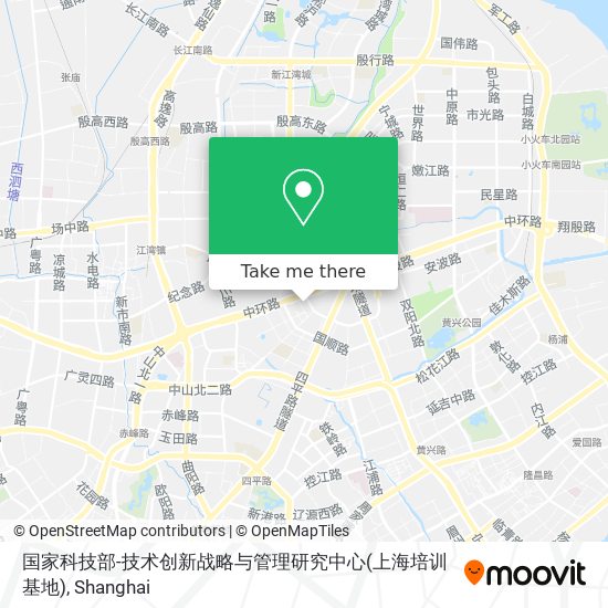 国家科技部-技术创新战略与管理研究中心(上海培训基地) map