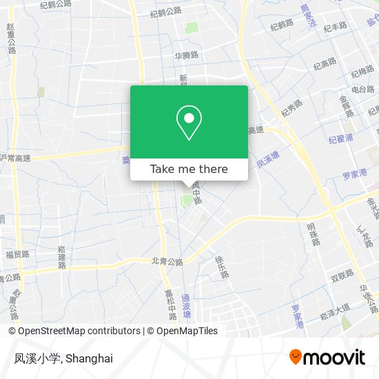 凤溪小学 map