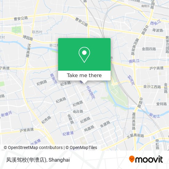 凤溪驾校(华漕店) map