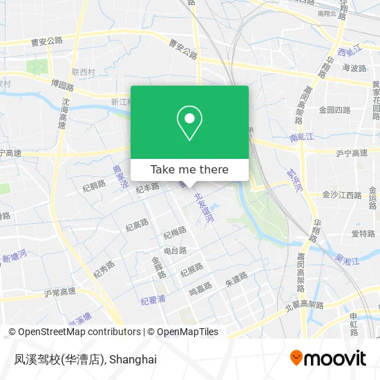 凤溪驾校(华漕店) map