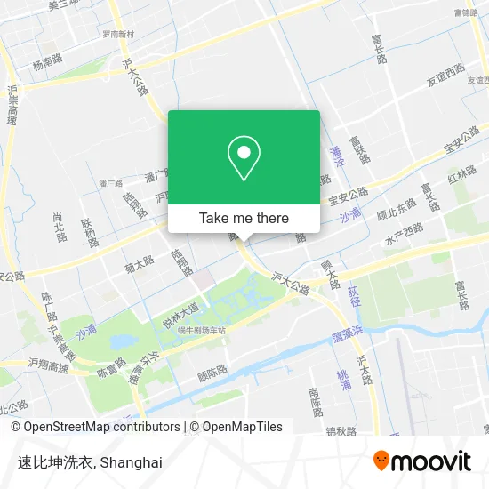 速比坤洗衣 map