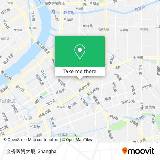 金桥医贸大厦 map