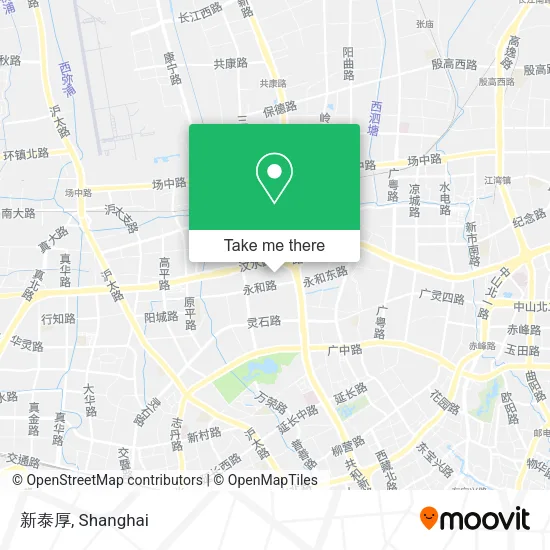 新泰厚 map