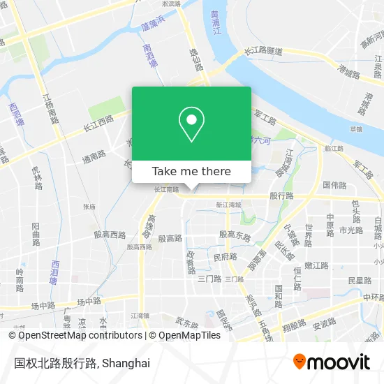 国权北路殷行路 map