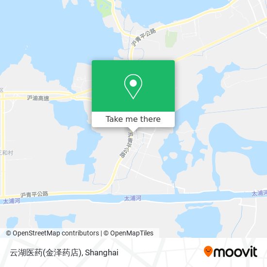 云湖医药(金泽药店) map