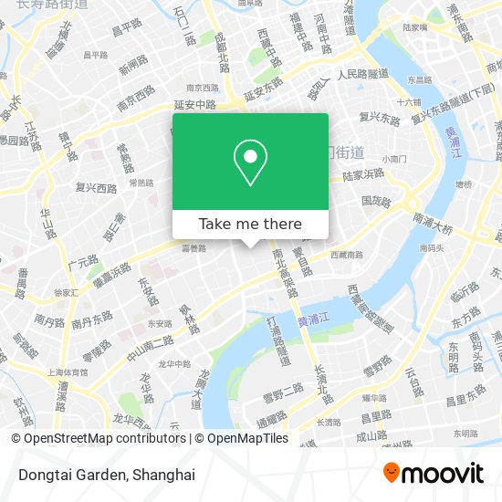 Dongtai Garden map