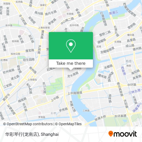 华彩琴行(龙南店) map
