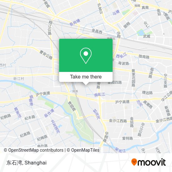 东石湾 map
