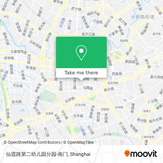 仙霞路第二幼儿园分园-南门 map