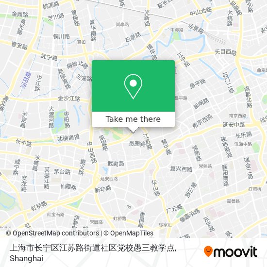 上海市长宁区江苏路街道社区党校愚三教学点 map