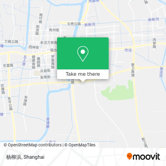 杨柳浜 map