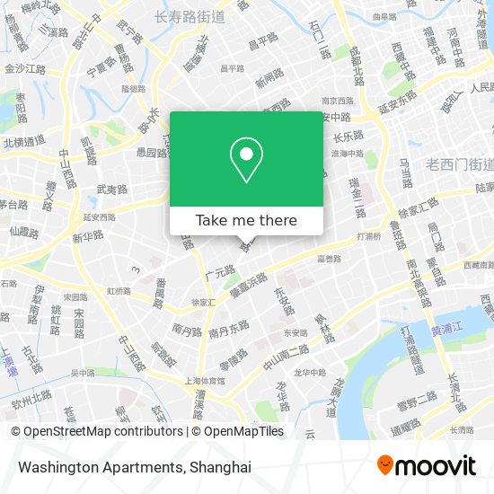 Washington Apartments map