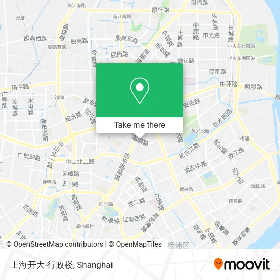 上海开大-行政楼 map