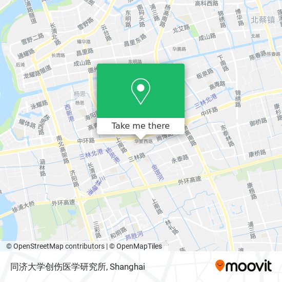 同济大学创伤医学研究所 map