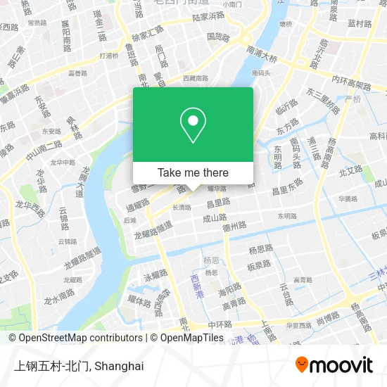上钢五村-北门 map
